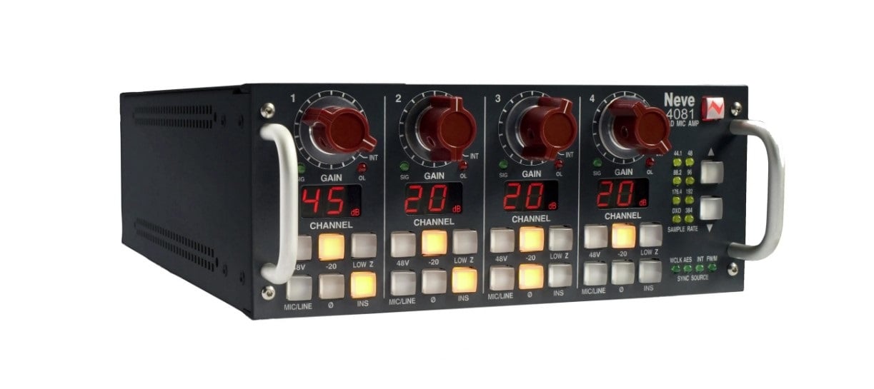 4081 Quad Mic Preamp 